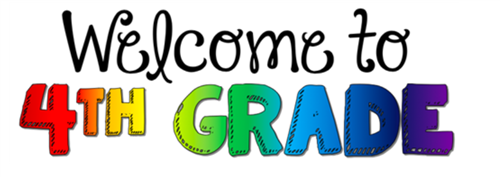 Welcome to Fourth Grade